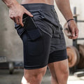 Men's Camo & Solid Running Shorts