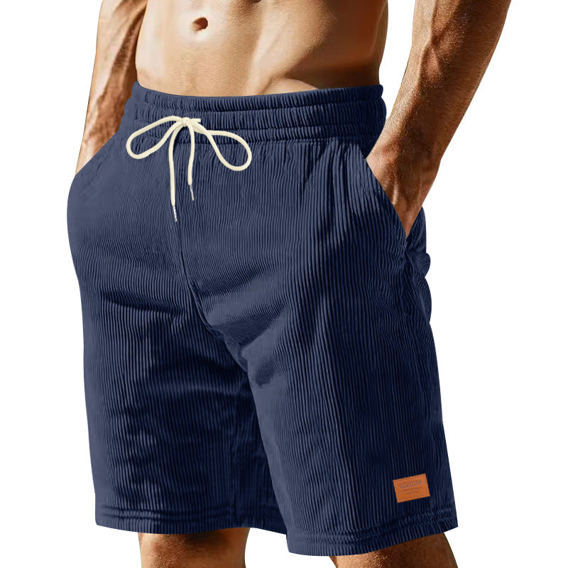 Men's cotton-blend Bermuda shorts – alternate view