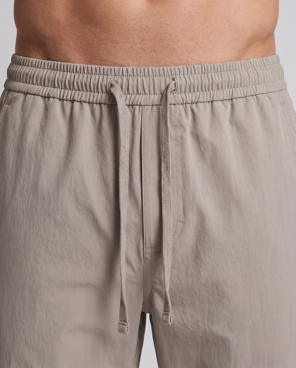 Men's cotton-blend casual shorts – colour option