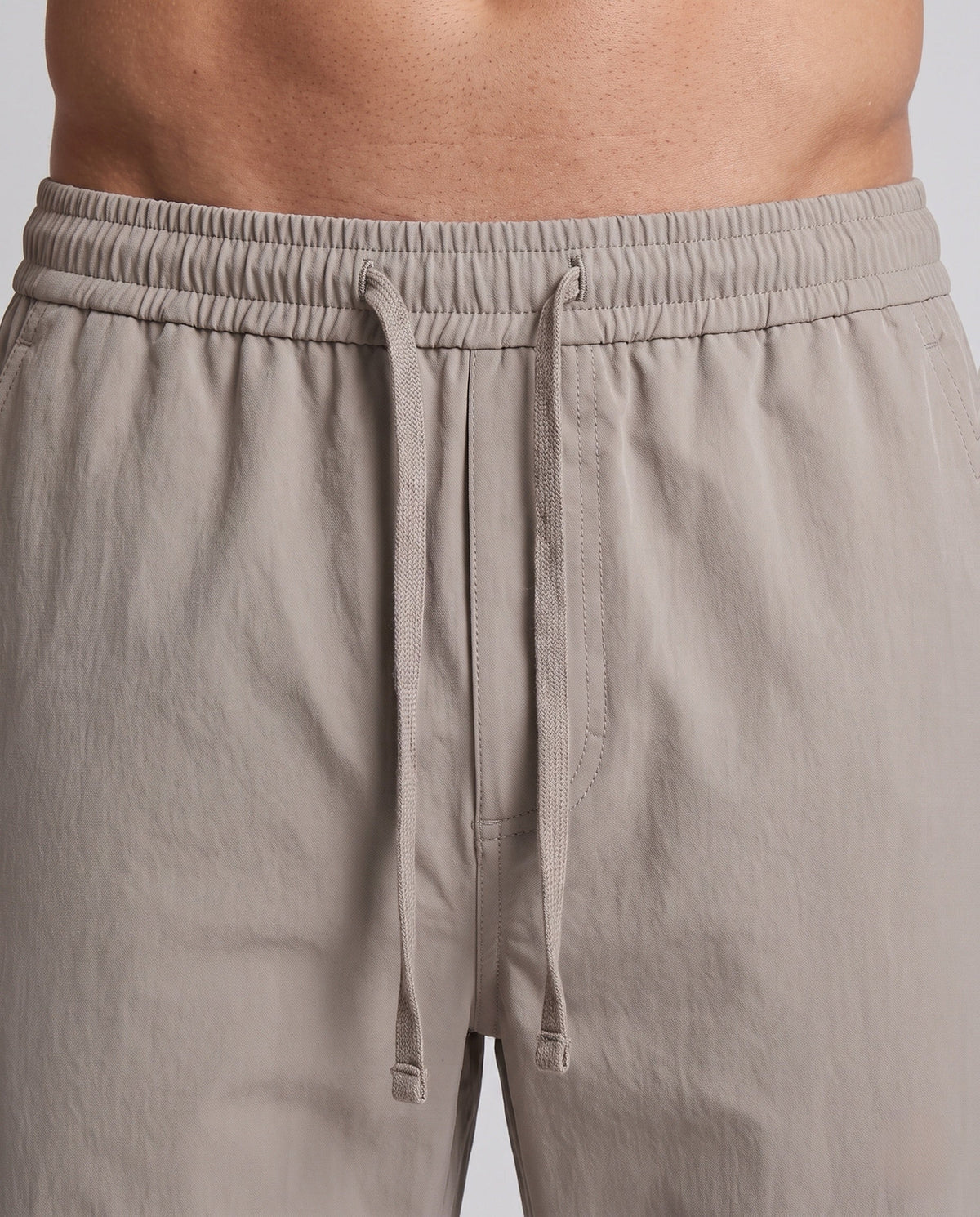 Men's cotton-blend casual shorts – colour option