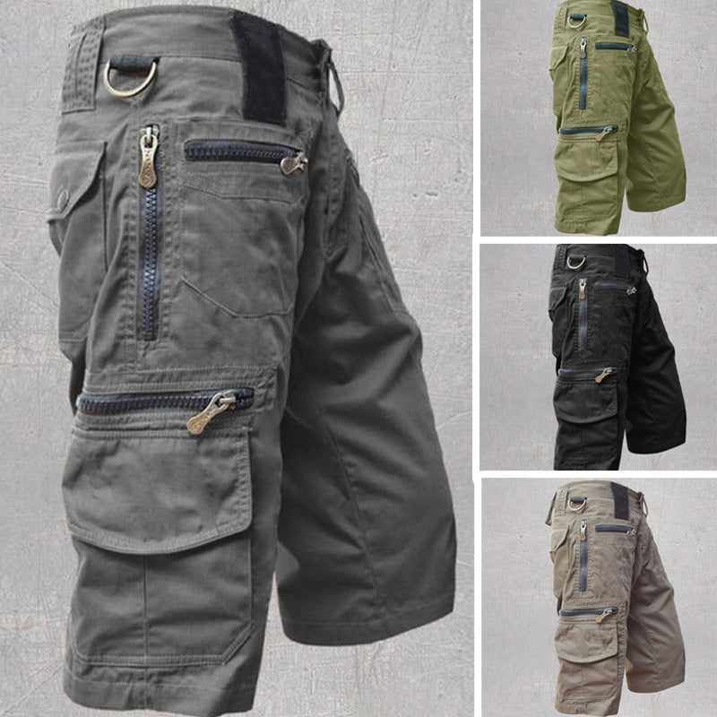 Men's cotton casual shorts