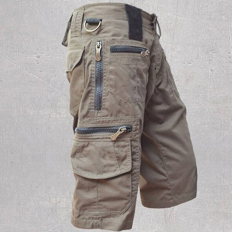 Men's cotton casual shorts – colour option