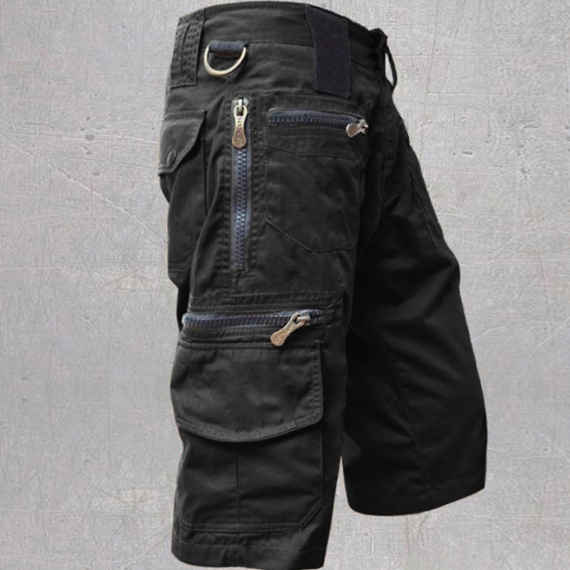Men's cotton casual shorts – alternate view