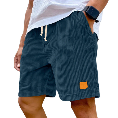Men's fine corduroy shorts – colour option