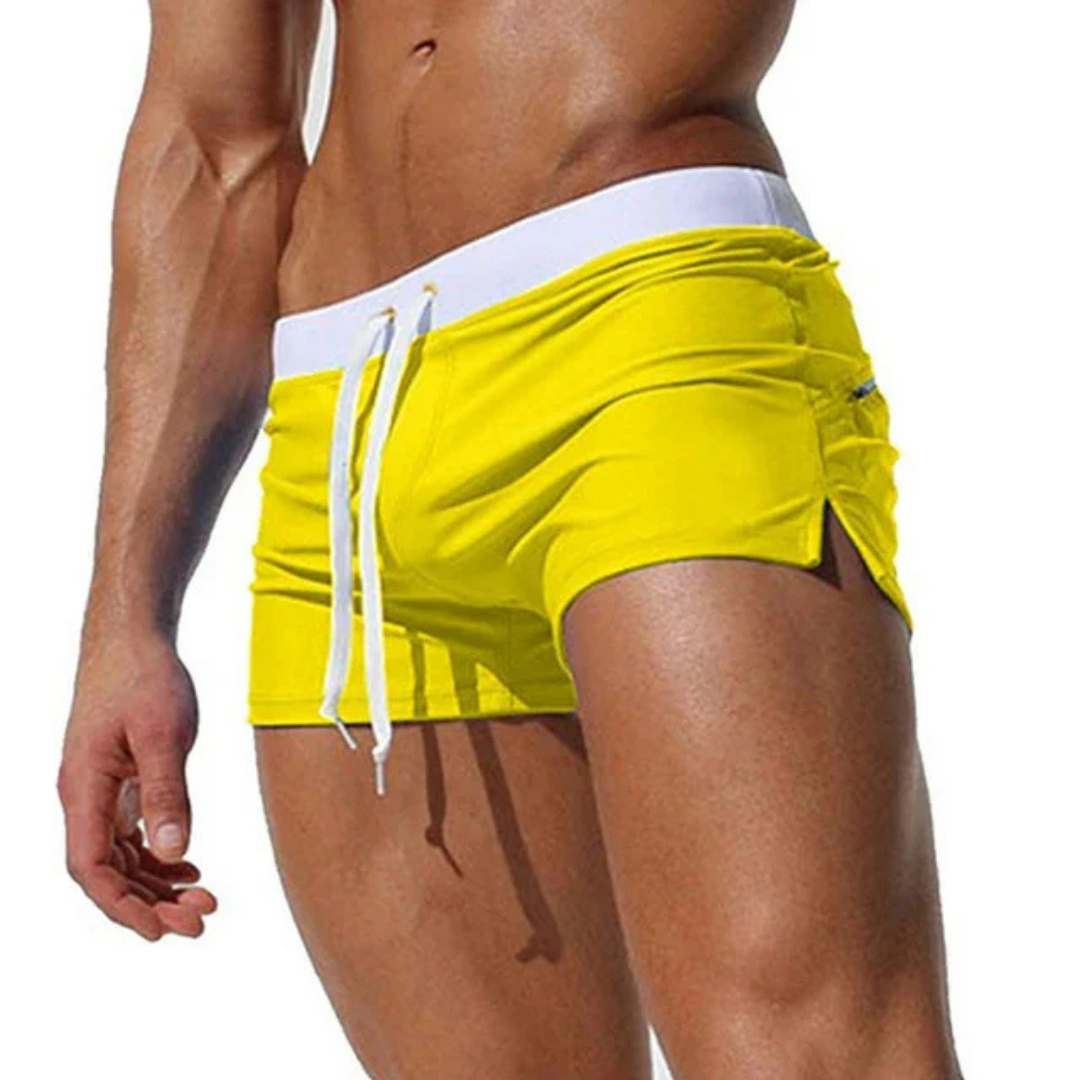 Men's fitted swim shorts – colour option