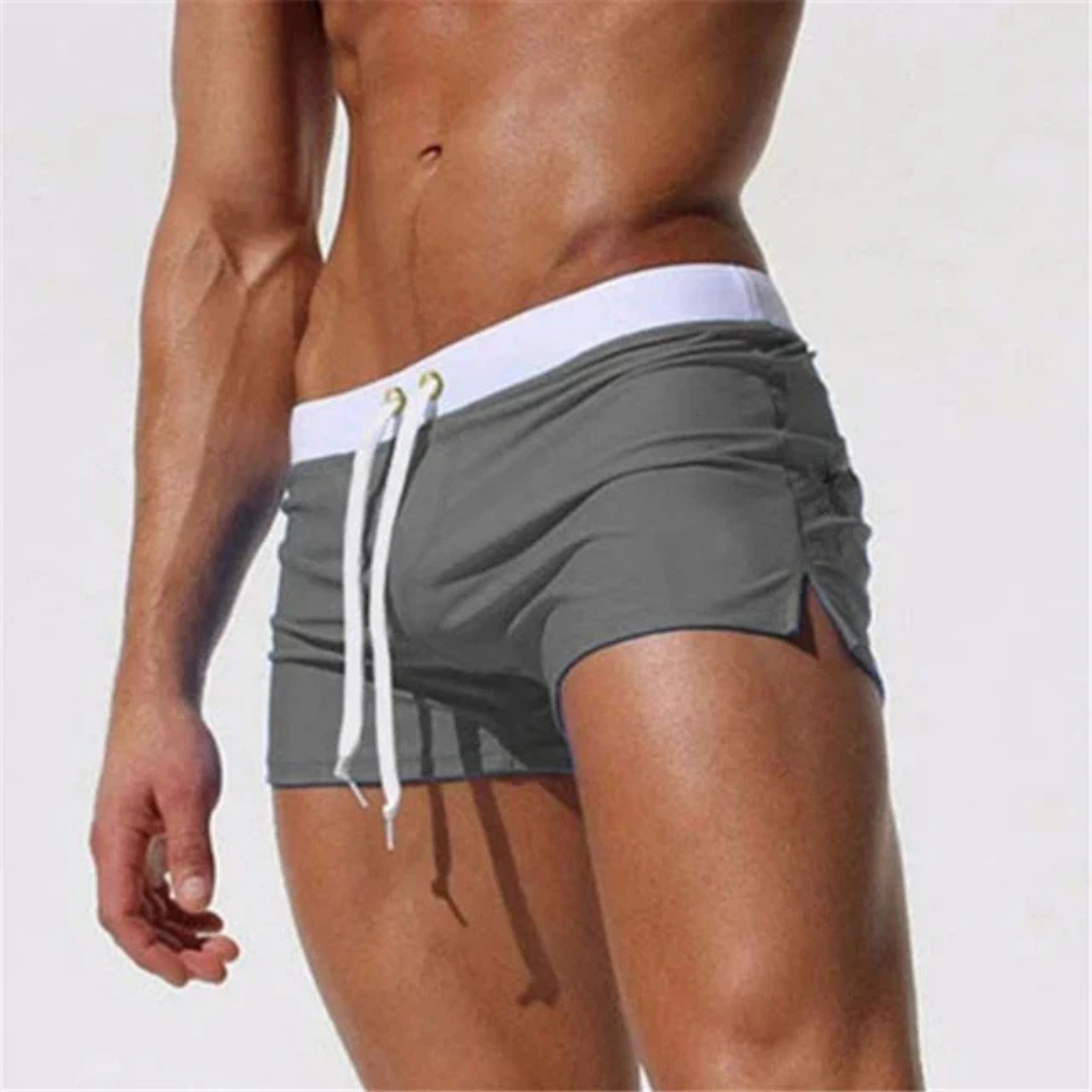 Men's fitted swim shorts – colour option