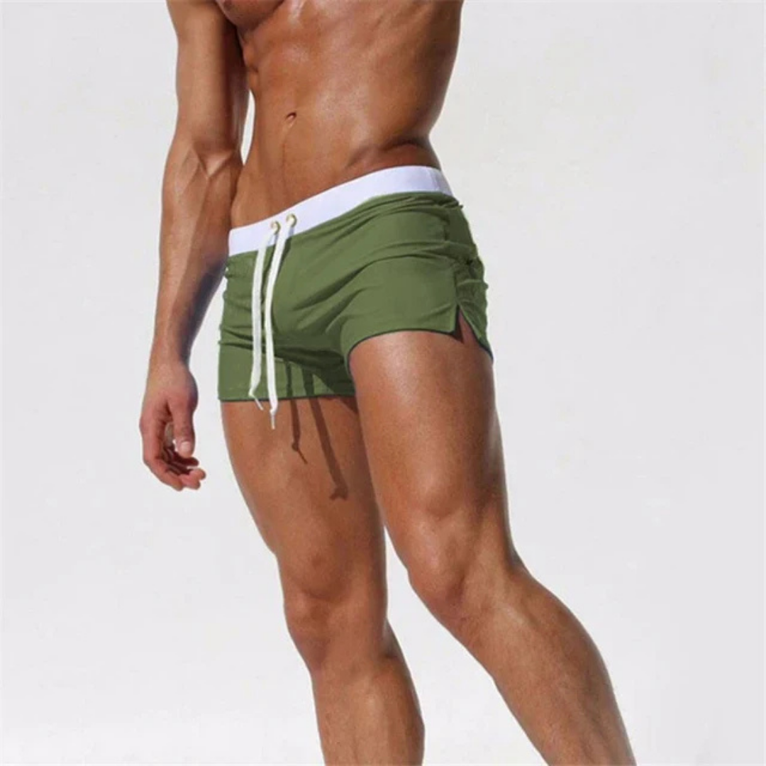 Men's fitted swim shorts – colour option