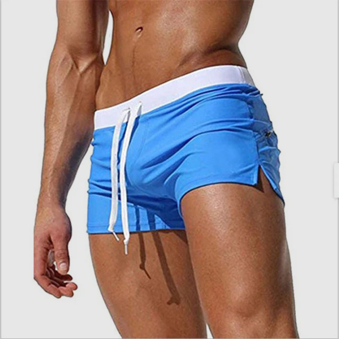 Men's fitted swim shorts – colour option
