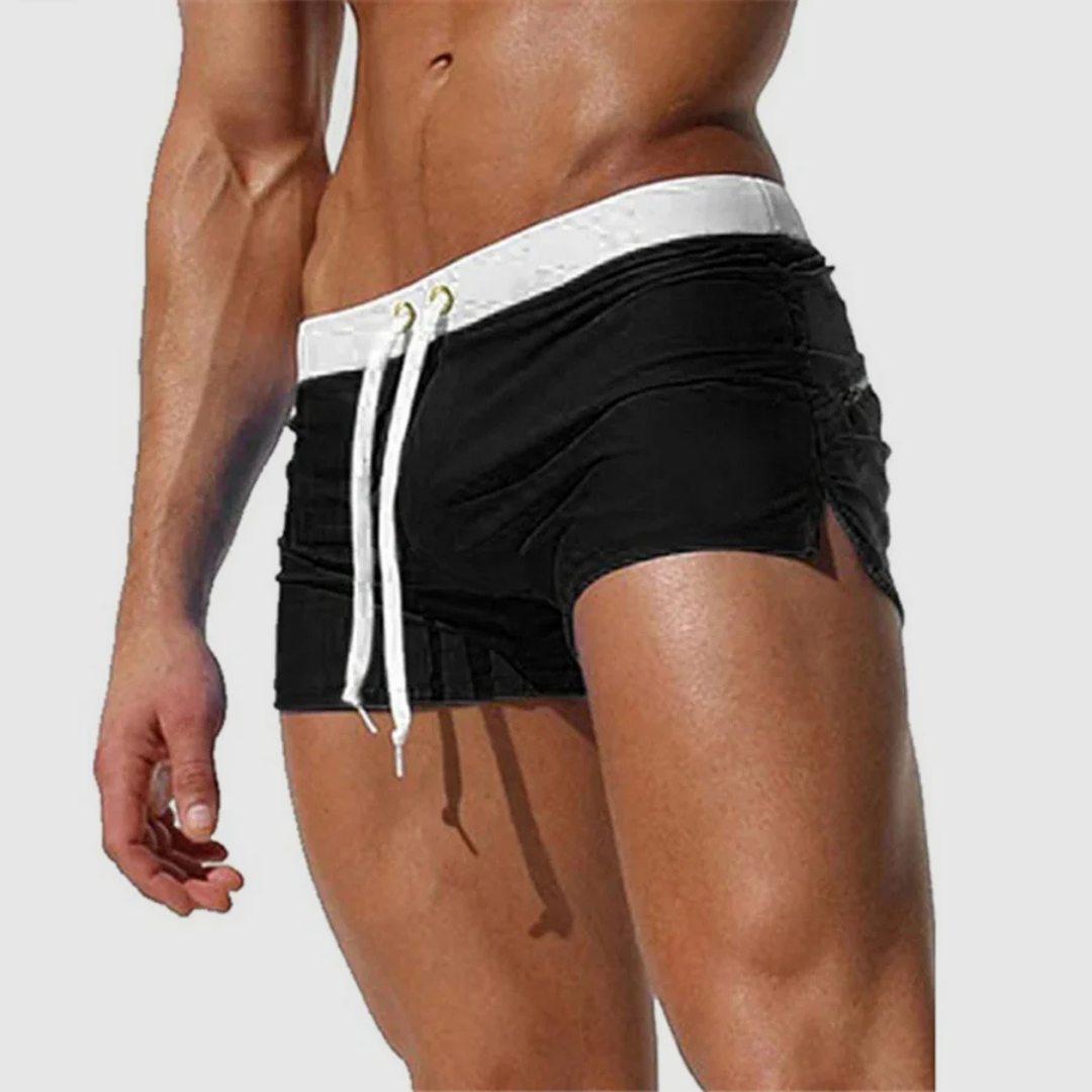 Men's fitted swim shorts – colour option