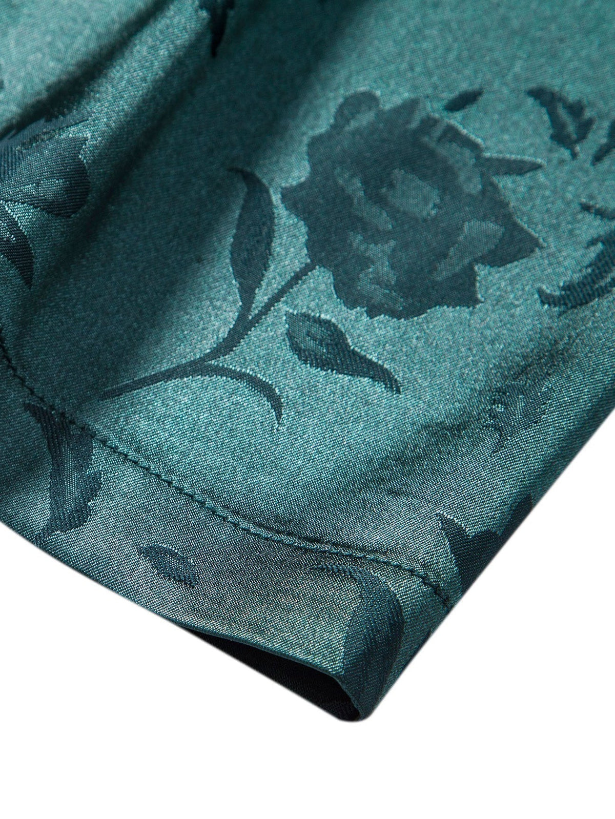 Men's floral short-sleeve shirt – alternate view