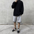 Men's French terry sweat shorts – detail view