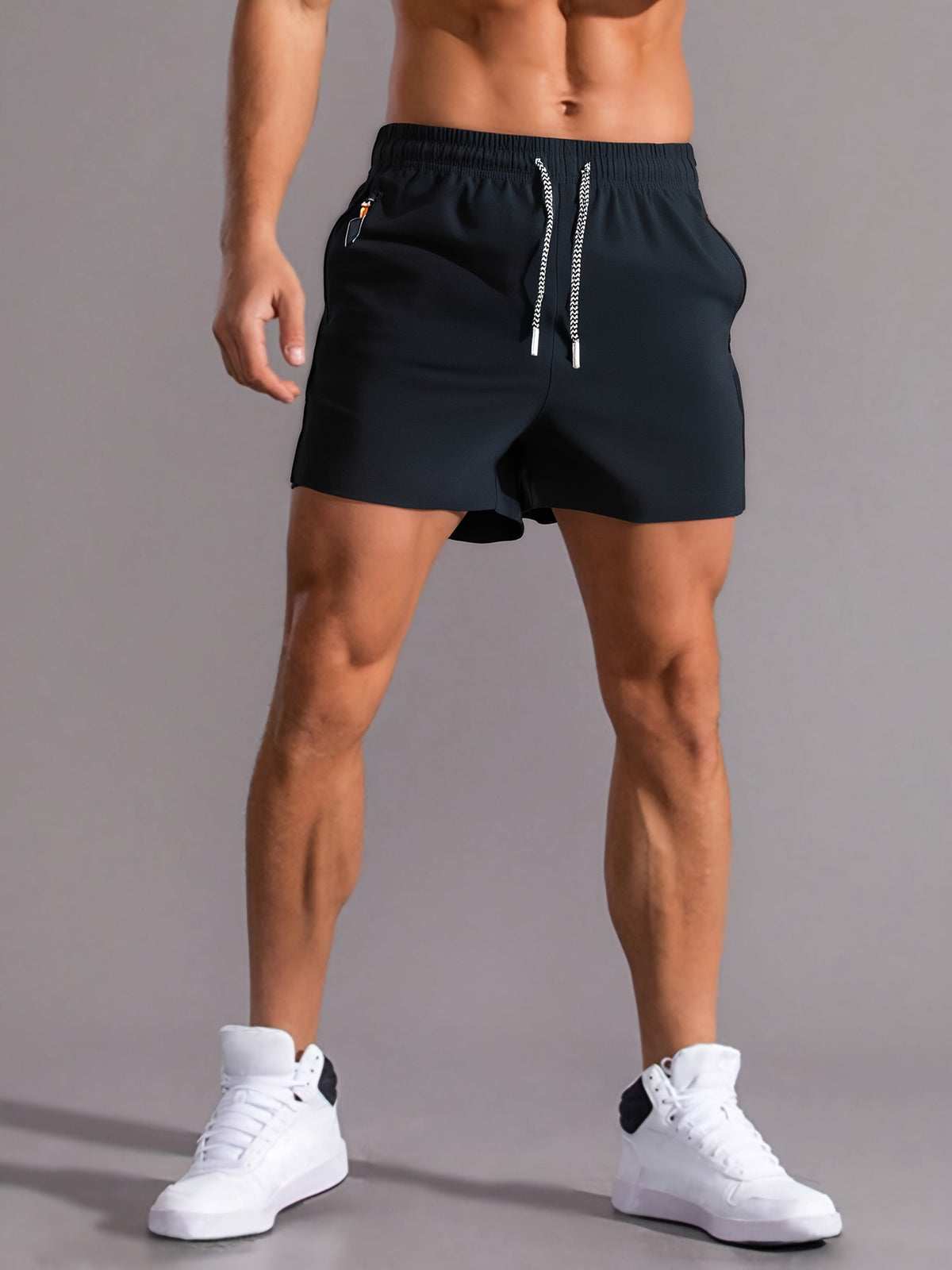 Men's gym shorts – alternate view