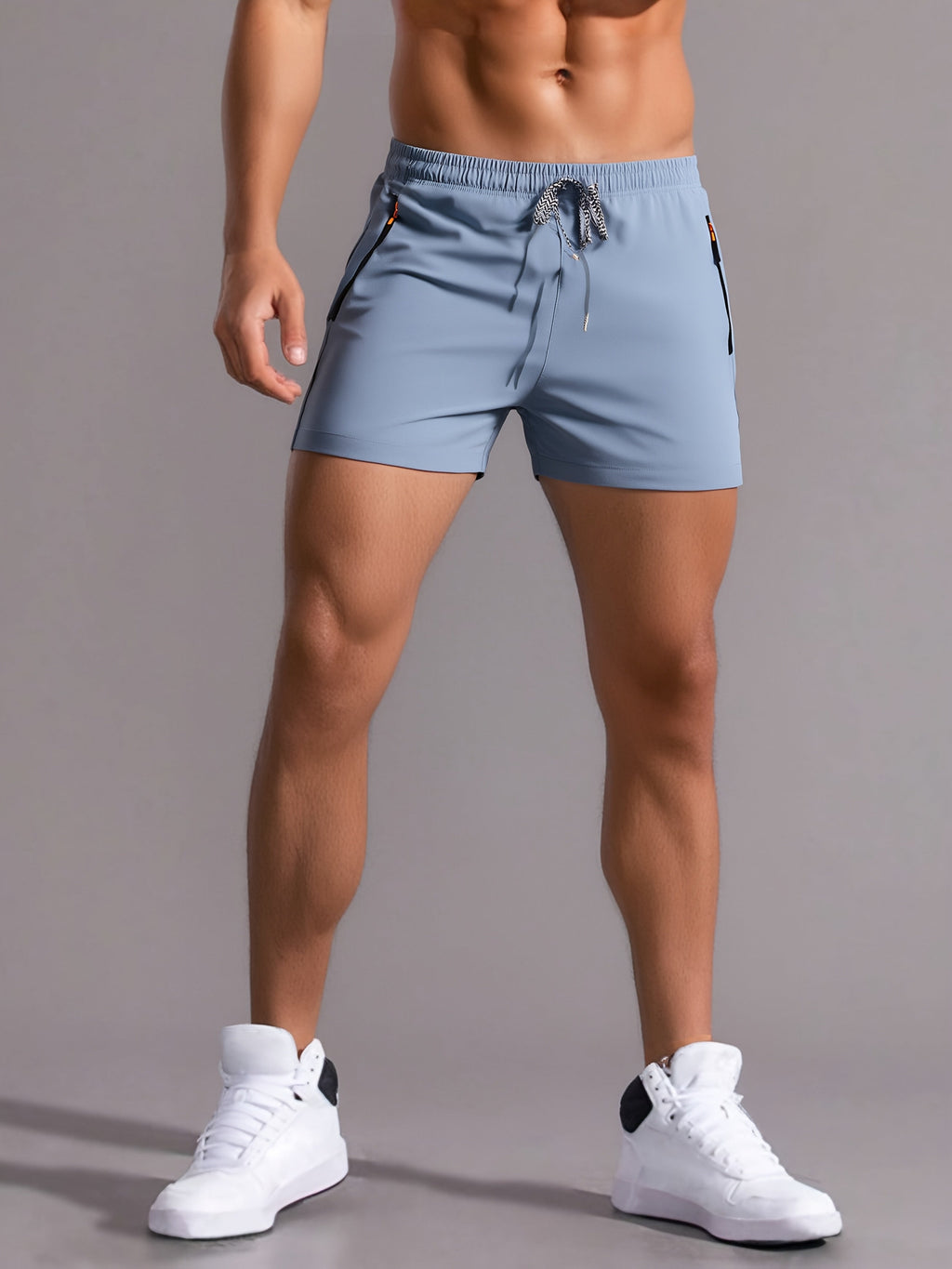 Men's gym shorts – detail view