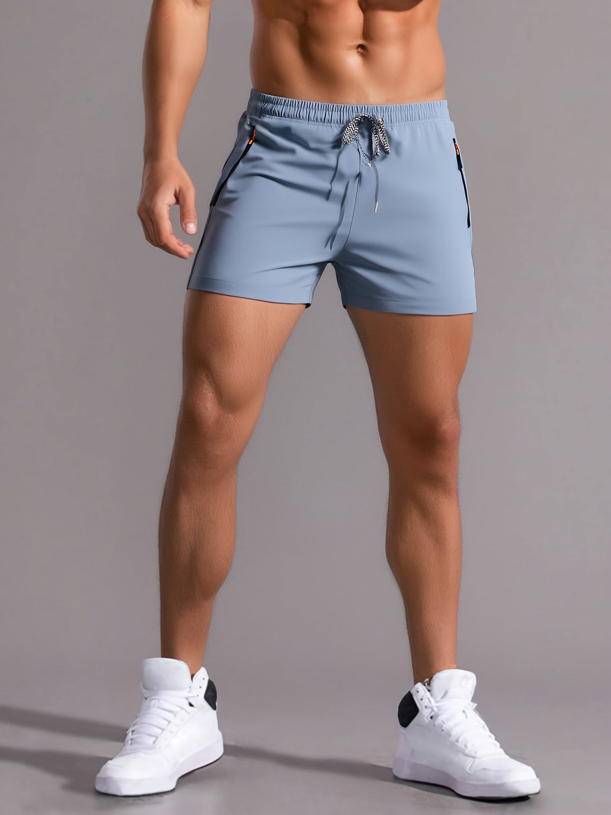 Men's gym shorts – detail view