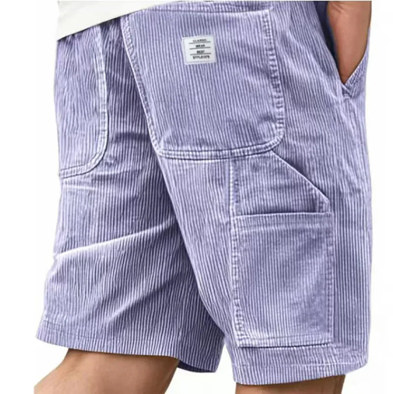 Men's long cargo shorts – colour option