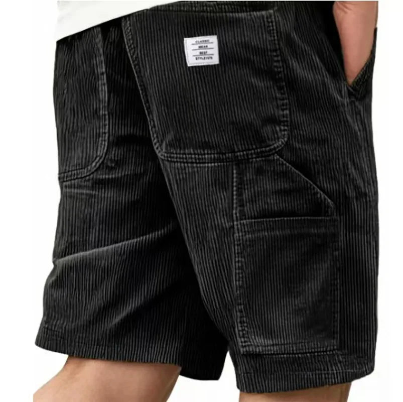 Men's long cargo shorts – colour option