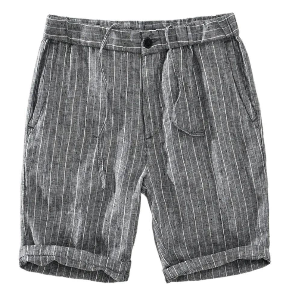 Men's Long Cargo Shorts with Adjustable Toggle Hems
