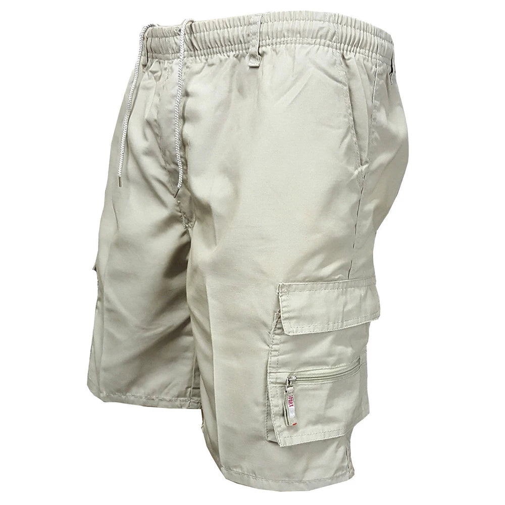 Men's camo cargo shorts – colour option