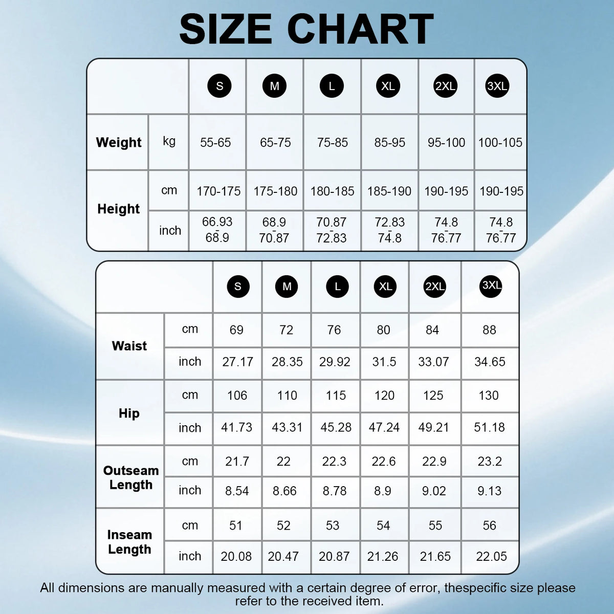 Men's cargo shorts – colour option