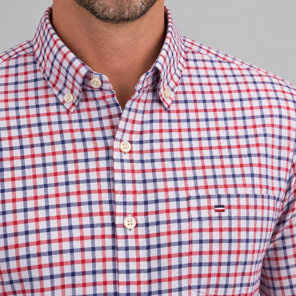 Men's Oxford short sleeve shirt – colour option