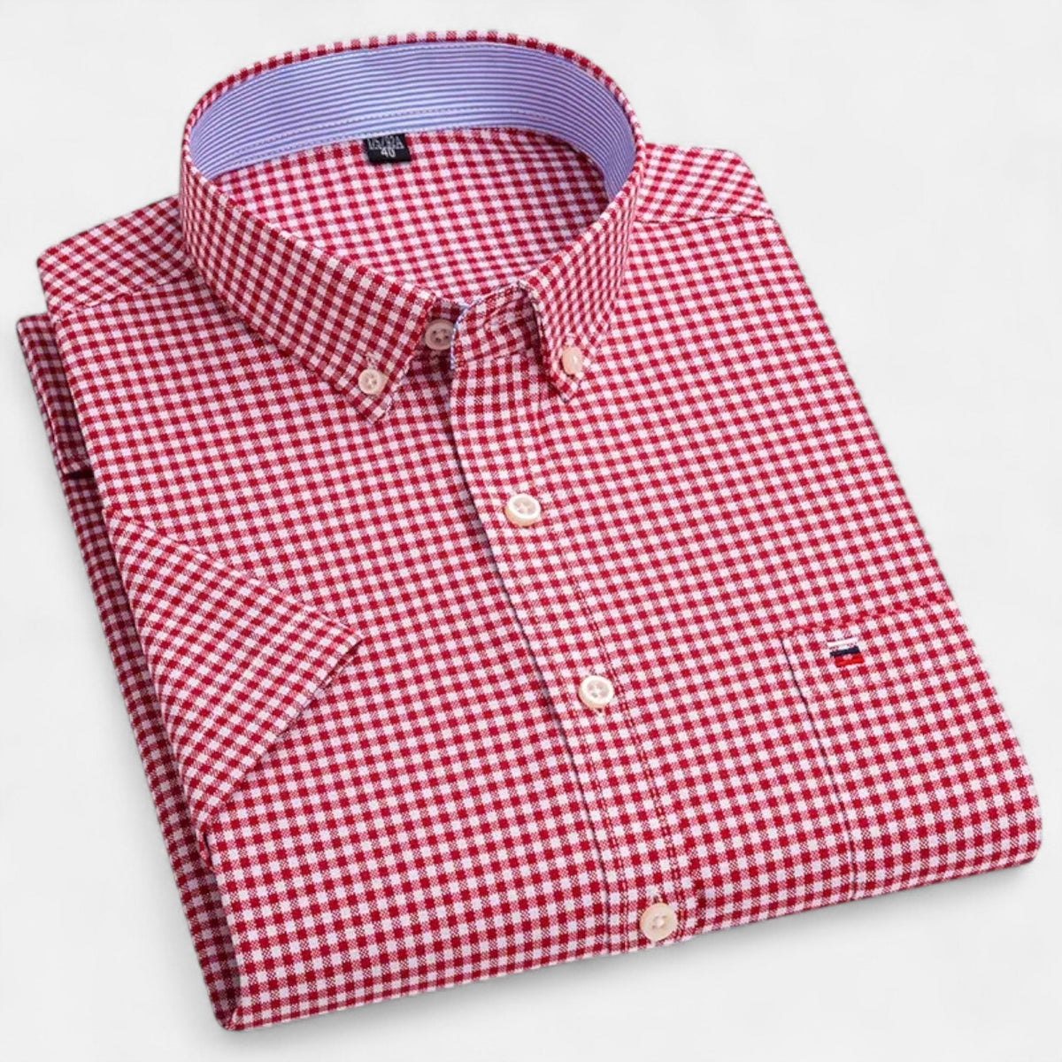 Men's Oxford short sleeve shirt – colour option