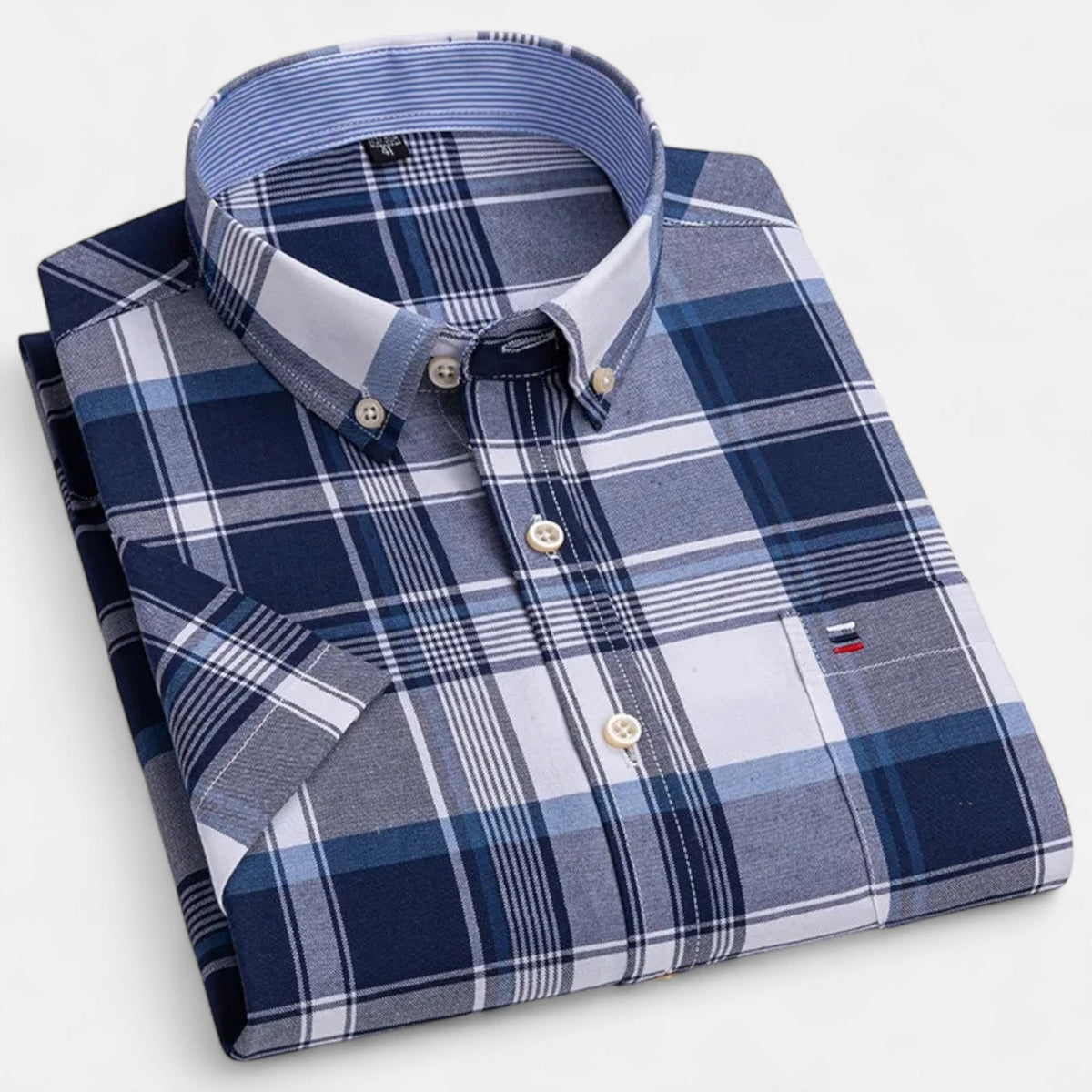Men's Oxford short sleeve shirt – colour option