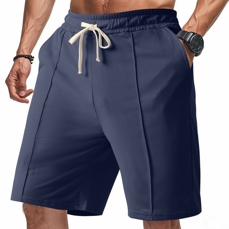 Men's pressed crease Bermuda shorts – colour option