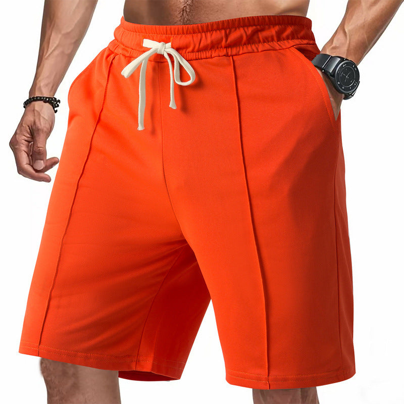 Men's pressed crease Bermuda shorts – colour option