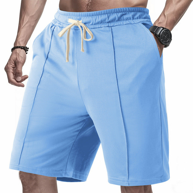 Men's pressed crease Bermuda shorts – colour option