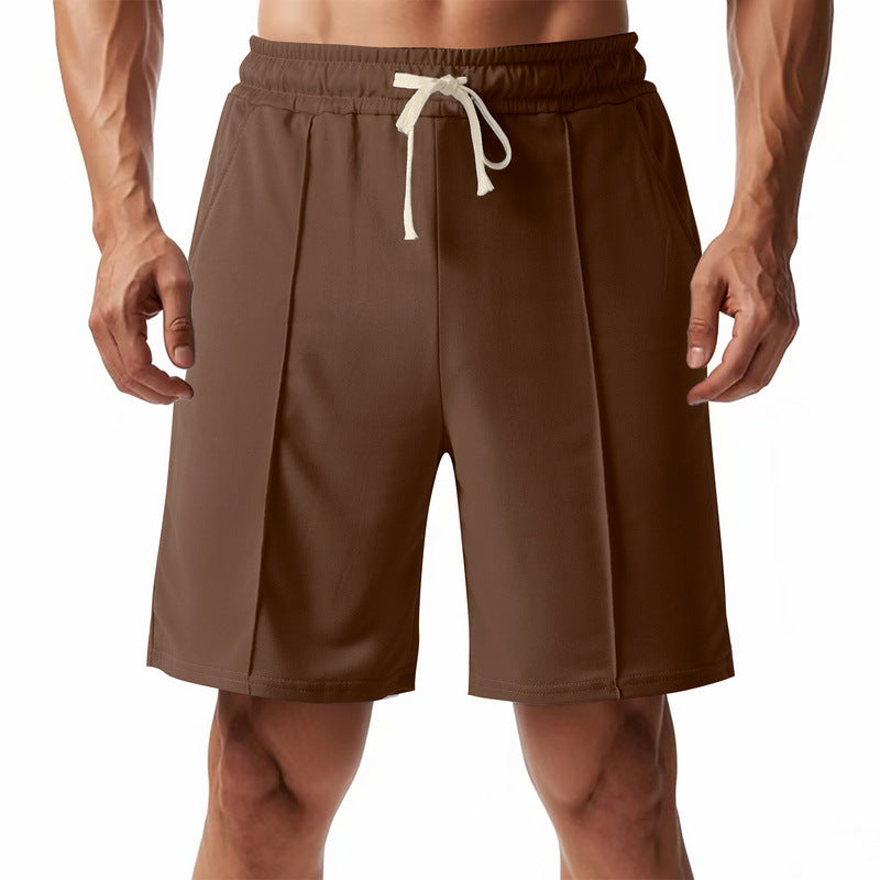 Men's pressed crease Bermuda shorts – colour option