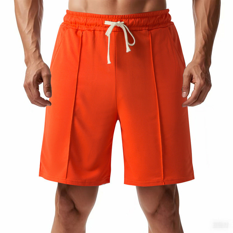 Men's pressed crease Bermuda shorts – detail view