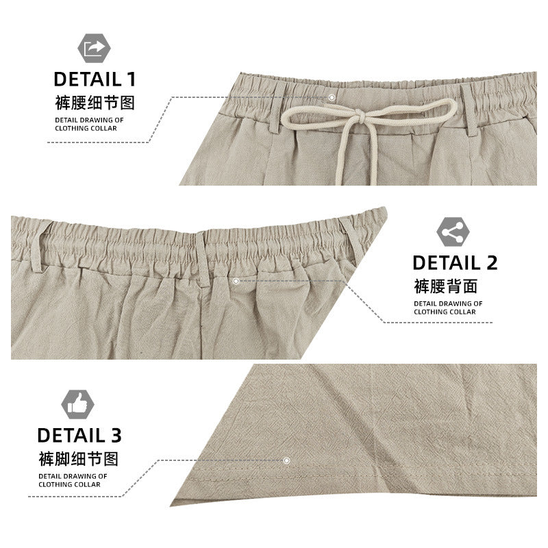 Men's quick-dry travel shorts – colour option
