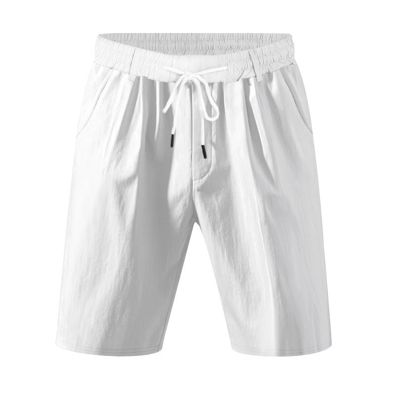 Men's quick-dry travel shorts – detail view