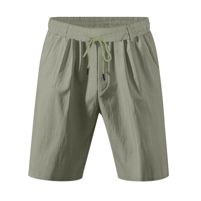 Men's Quick-Dry Knee-Length Travel Shorts
