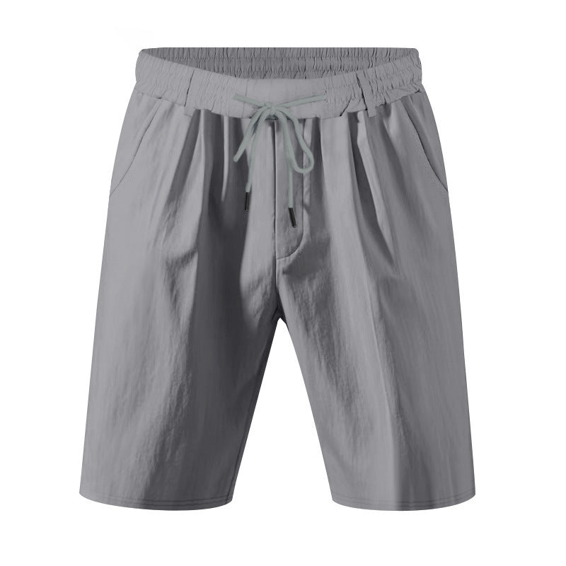 Men's Quick-Dry Knee-Length Travel Shorts