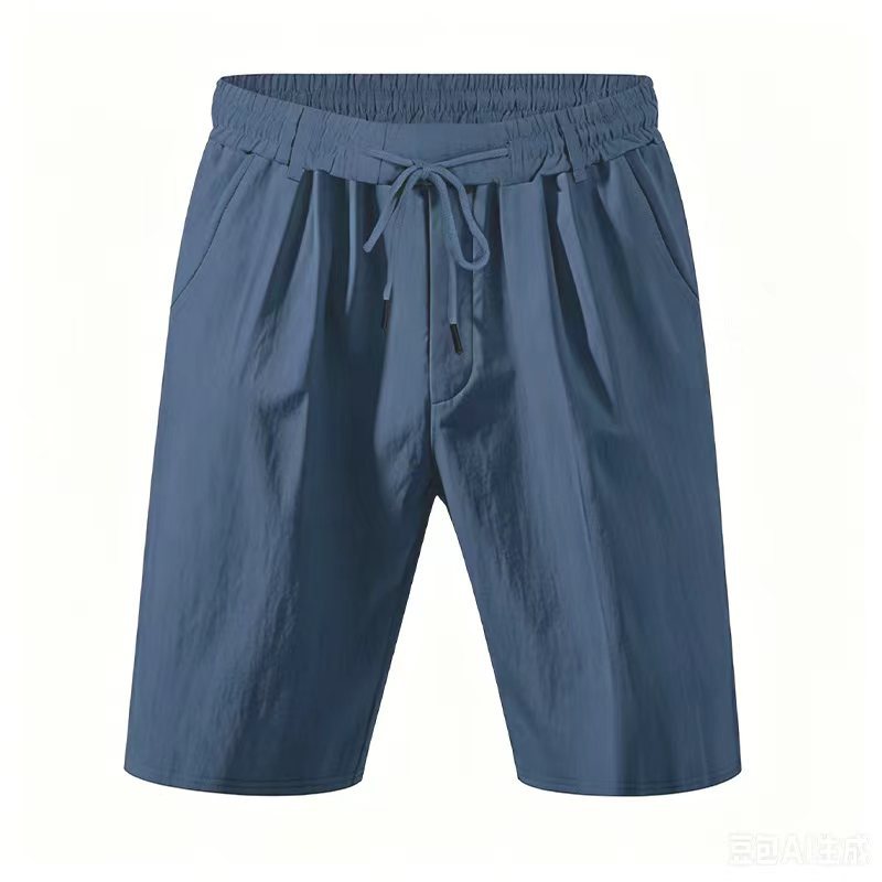 Men's Quick-Dry Knee-Length Travel Shorts