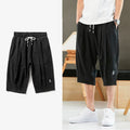 Men's relaxed fit drawstring shorts with side pockets