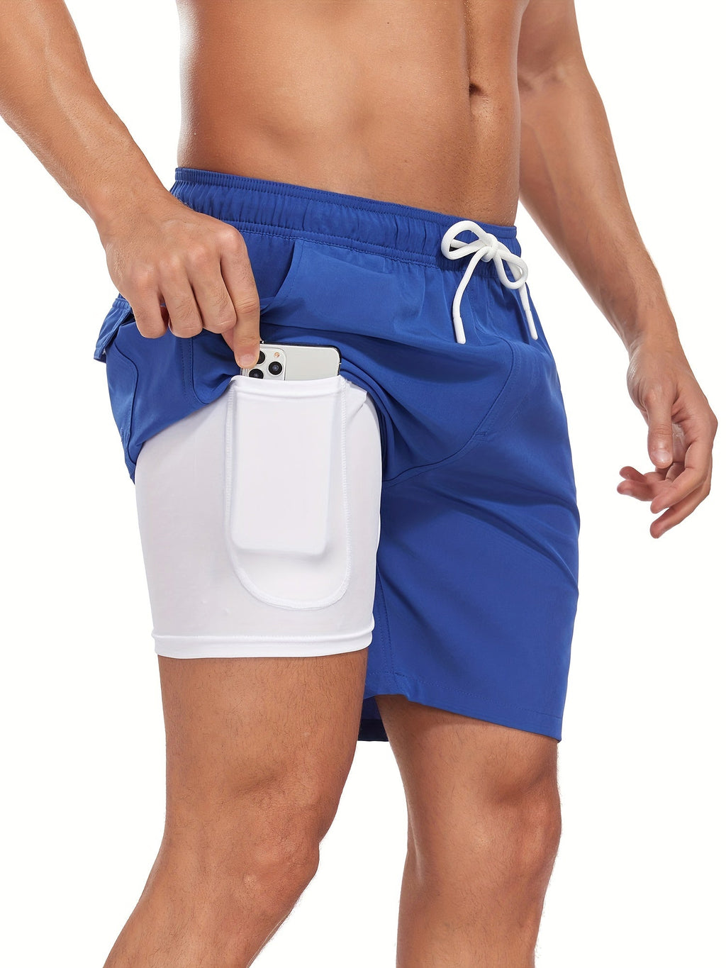 Men's lined swim shorts – alternate view
