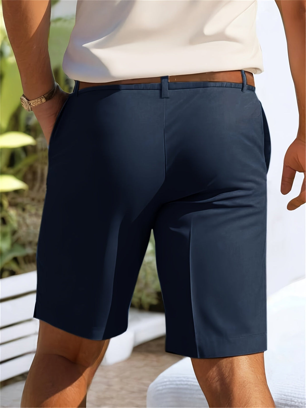 Men's Stretch Chino Tailored Shorts