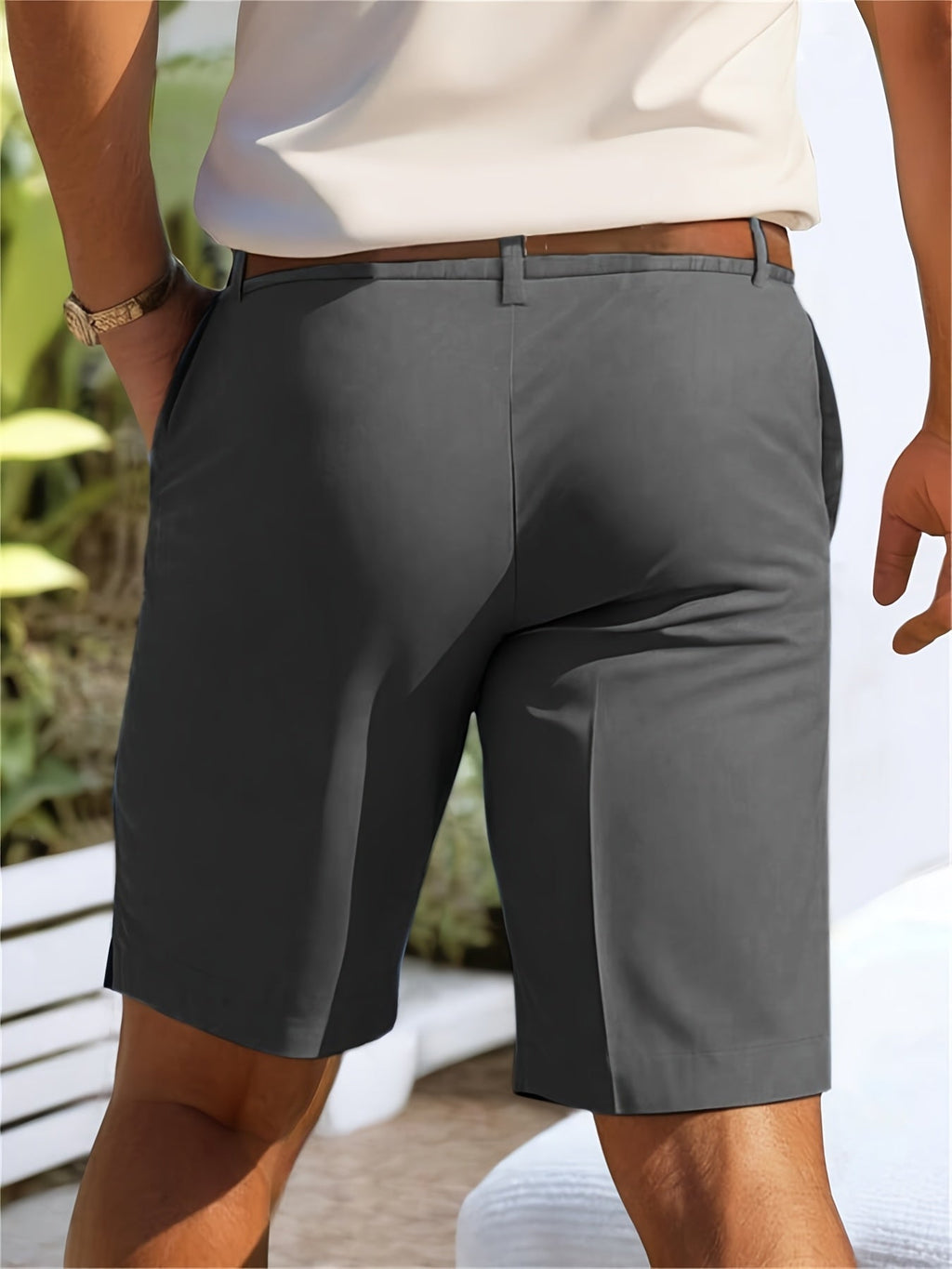 Men's Stretch Chino Tailored Shorts