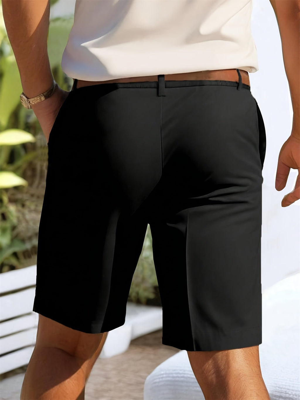 Men's Stretch Chino Tailored Shorts