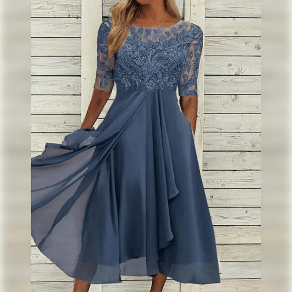 Women's classic wedding guest dress – view 4
