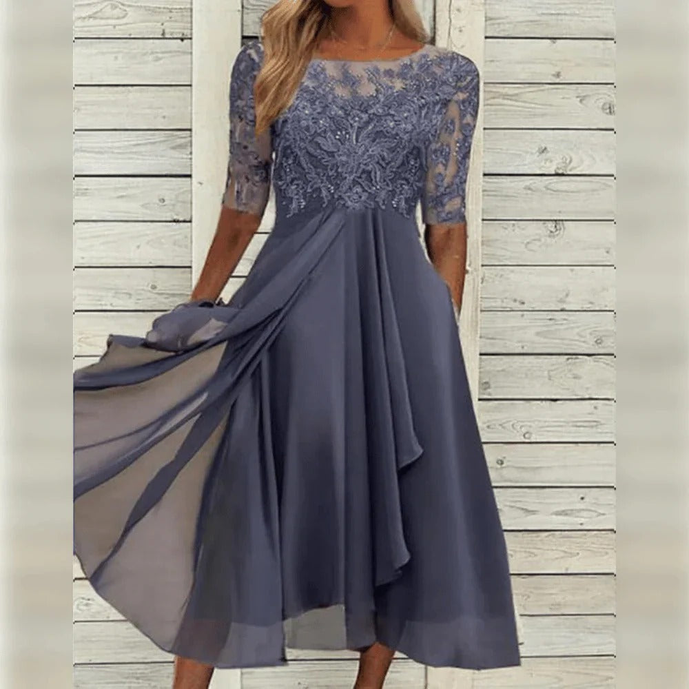 Women's classic wedding guest dress – view 5