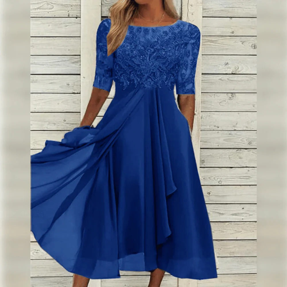 Women's classic wedding guest dress – view 9
