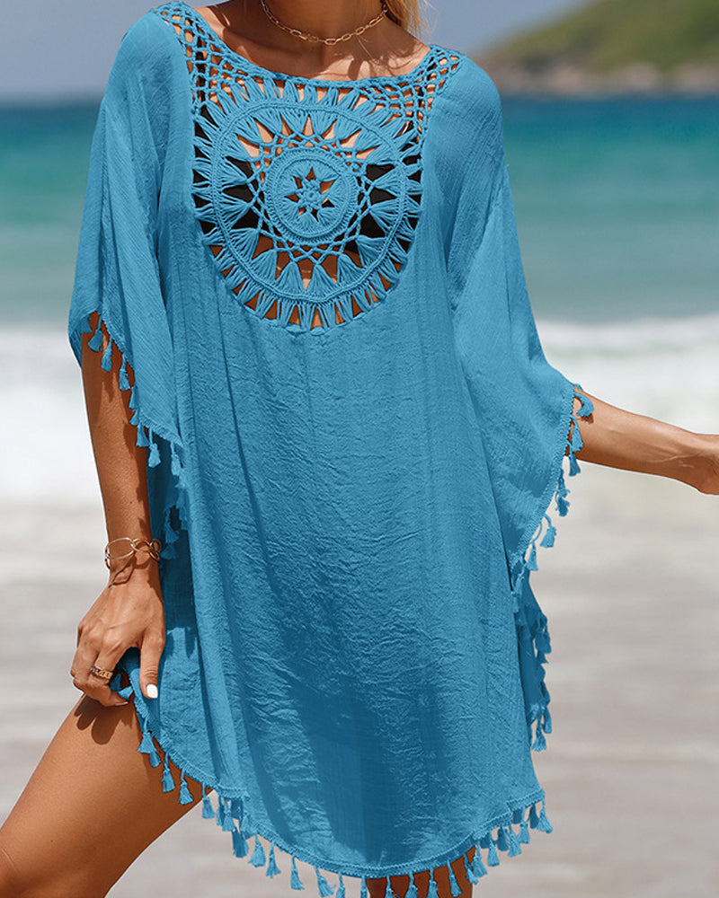 Crochet beach cover-up – colour option