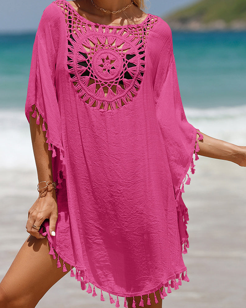 Crochet beach cover-up – colour option