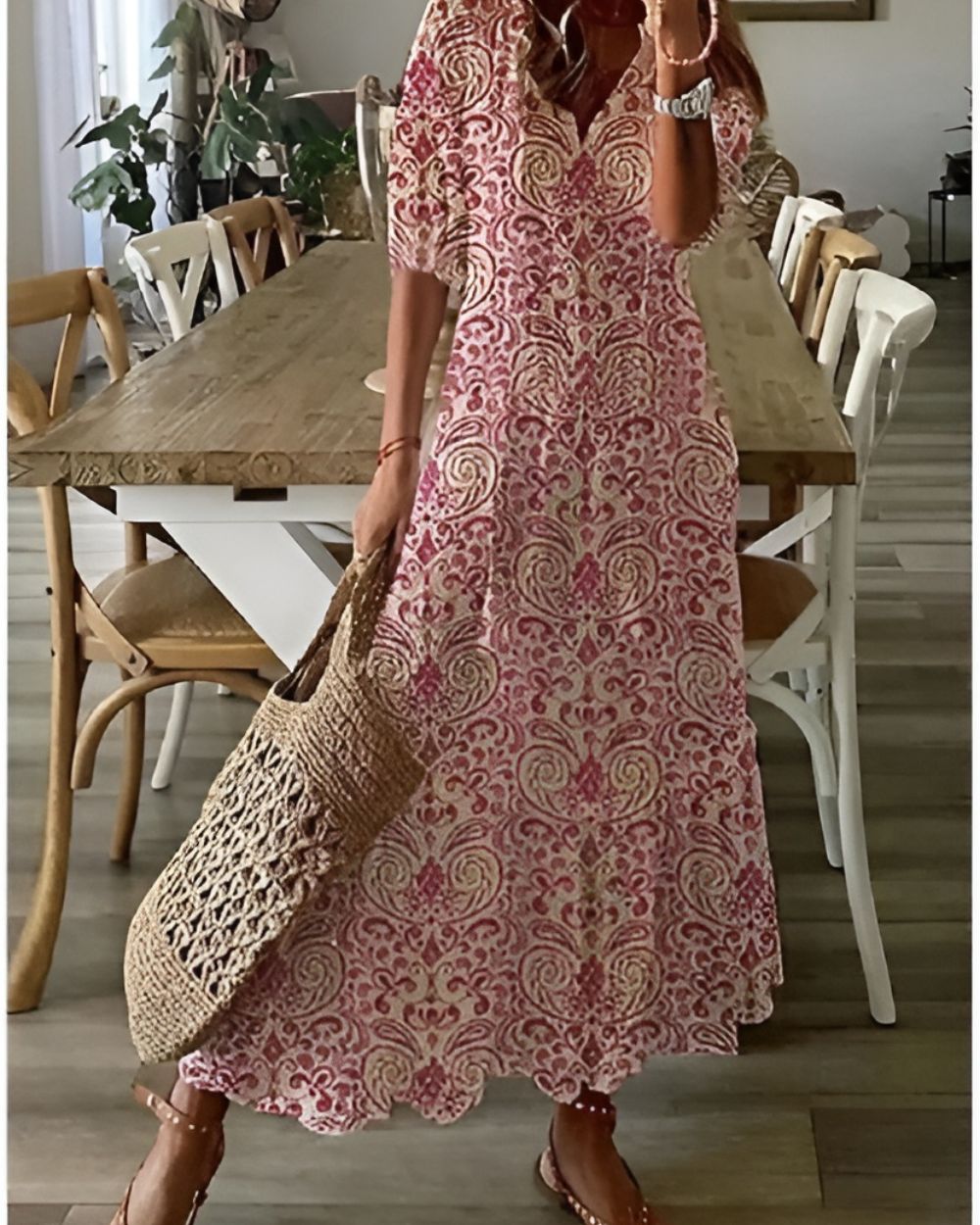 Boho tassel cover-up dress – colourway option